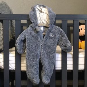 NB unisex baby winter onesie